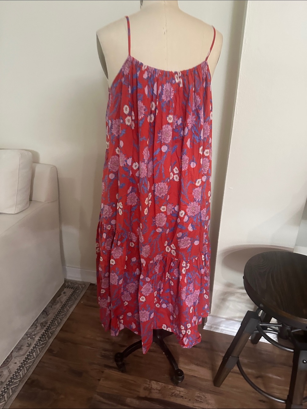 Caron Callahan aster dress poppy red - Picture 4 of 7